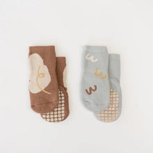 Load image into Gallery viewer, Non-slip 2pk Socks
