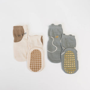 Non-slip 2pk Socks