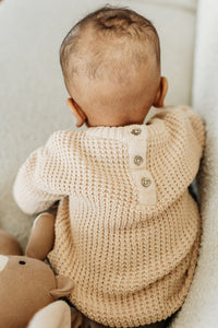 Little Dude Embroidered Sweater