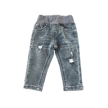 Load image into Gallery viewer, Denim Jean-Gray Wash
