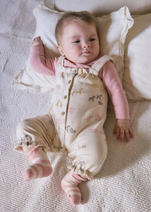 Pink Zoo Coverall Set