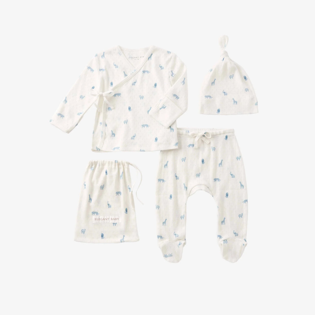 Blue Safari 3PC Set