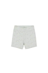 Floral Smoke Biker Shorts