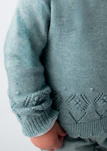 Dark Teal Babygirl Sweater