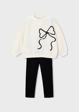 Load image into Gallery viewer, Girl Printed Sweatshirt and Leggings Set
