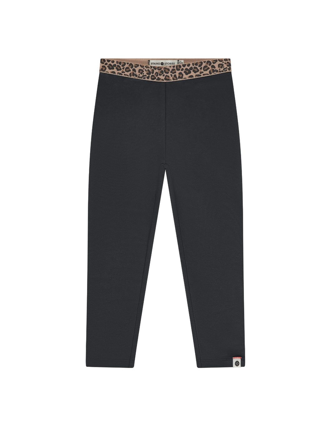 Girls Grey/Chetah Legging