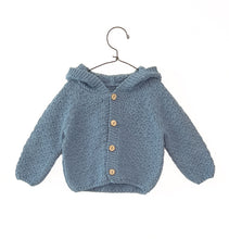 Load image into Gallery viewer, Knitted Button Hoodie
