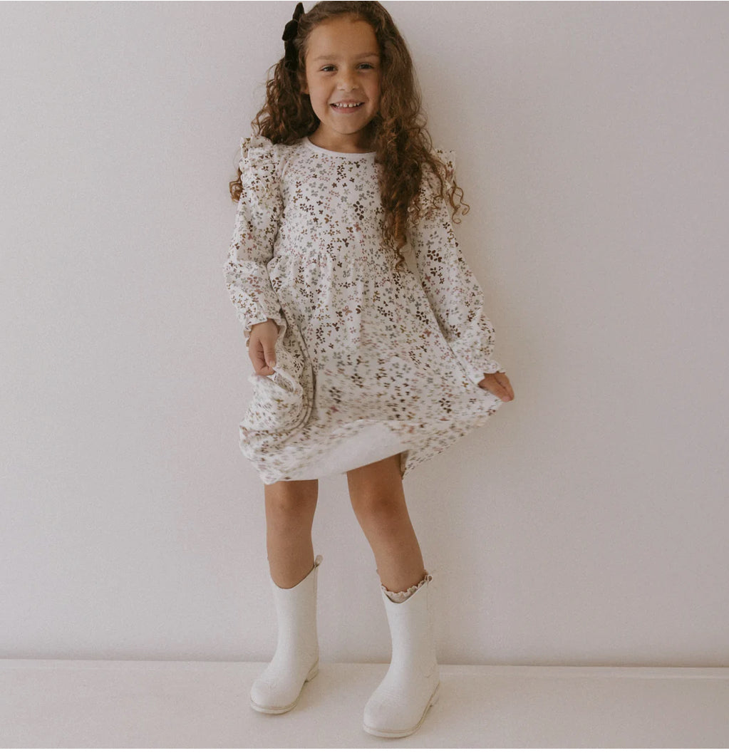 Garden Ruffle Dress