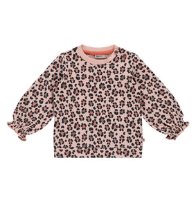 Chetah Pillow Sleeve Sweatshirt