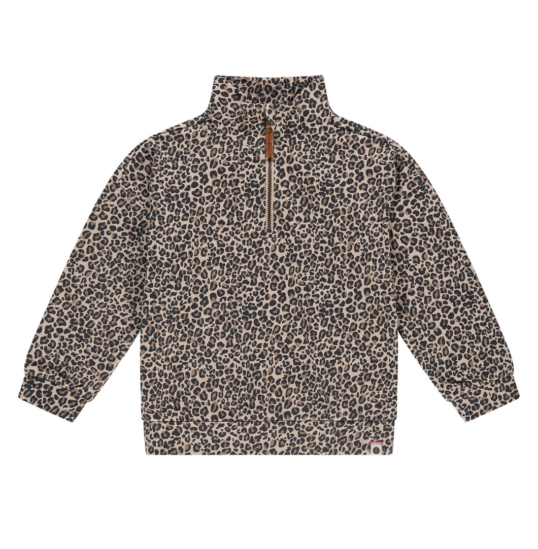 Girls Chetah Pullover