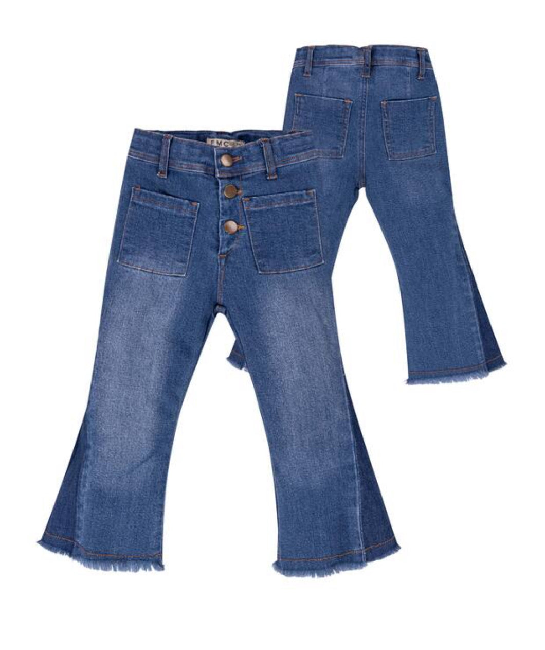 Flared Denim Pant