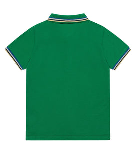 Green Short Sleeve Polo