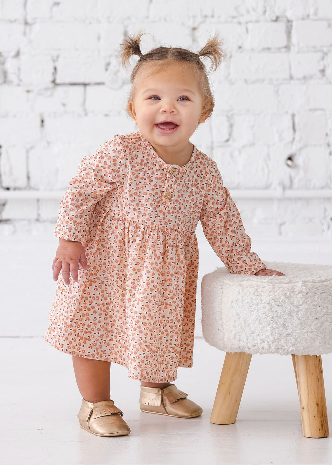 Midnight Poppy Crepe Georgette Dress