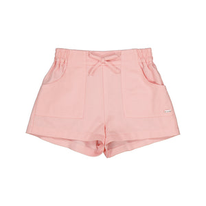 Pink Twill Shorts