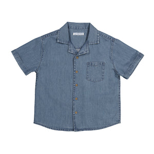 Short Sleeve Denim Shirt