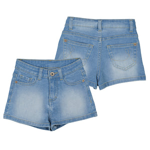 Light Denim Shorts