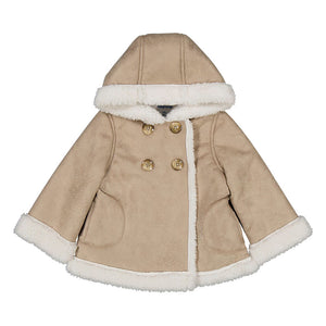 Baby Girl Faux Suede Coat