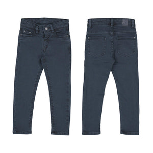 Boys Dark Blue Skinny Jeans