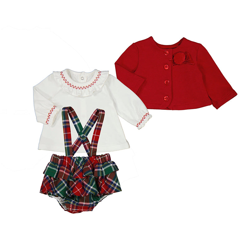 Holiday Plaid 3-Piece Set
