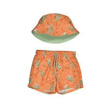 Load image into Gallery viewer, Swim Trunks &amp; Hat
