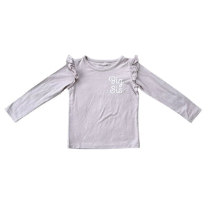 Big Sis Ruffle Top