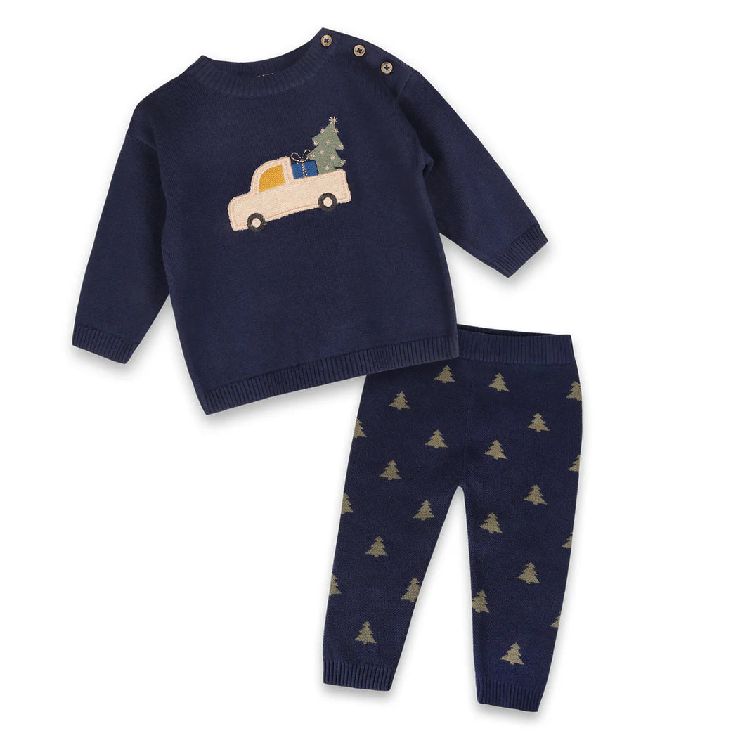 Jolly Truck Sweater Pant Set