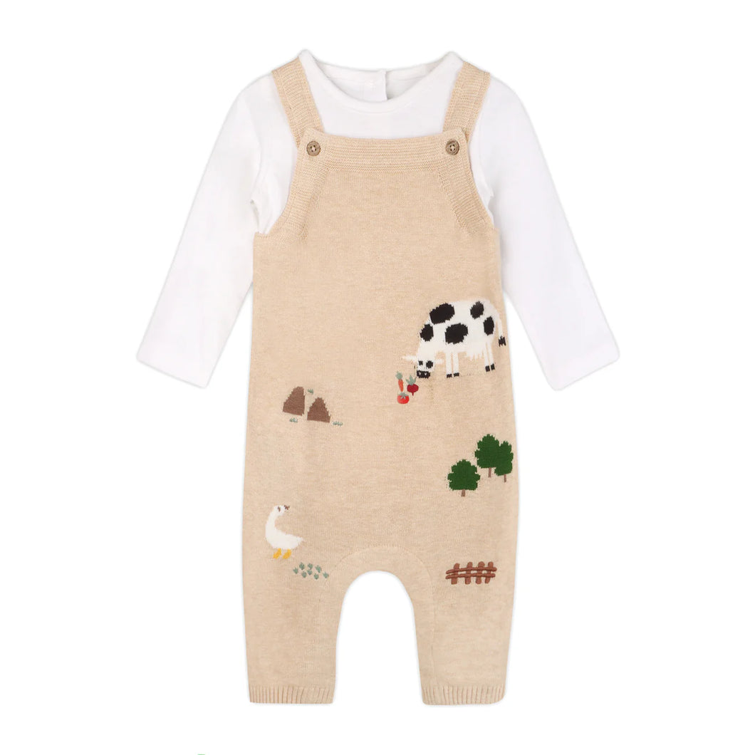 Farm Embroidered Overall