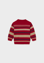Load image into Gallery viewer, Baby Red Pattern Sweater
