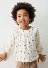 Load image into Gallery viewer, Textured Shirt w/ Flowers
