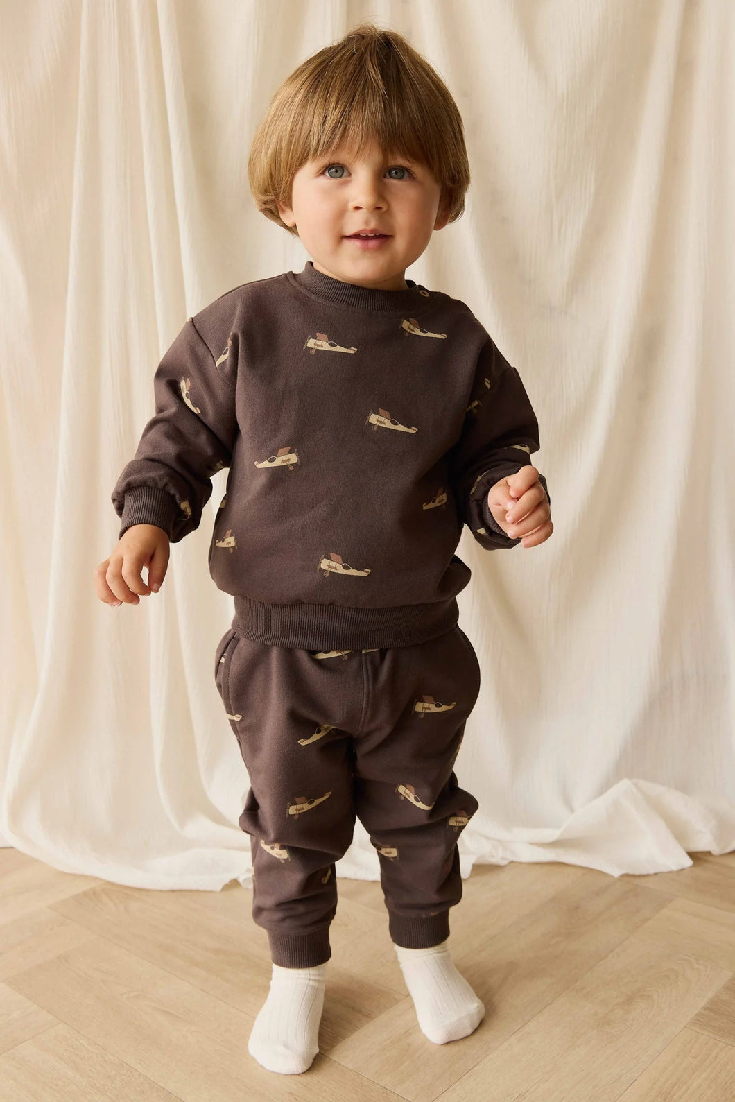 Organic Cotton Dominic Track Pant - Pilot Planes