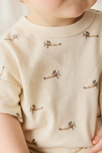 Pima Cotton Wesley Tee - Fly High