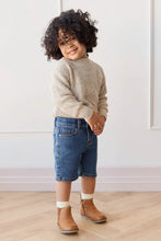 Load image into Gallery viewer, Noah Mid Wash Denim Shorts

