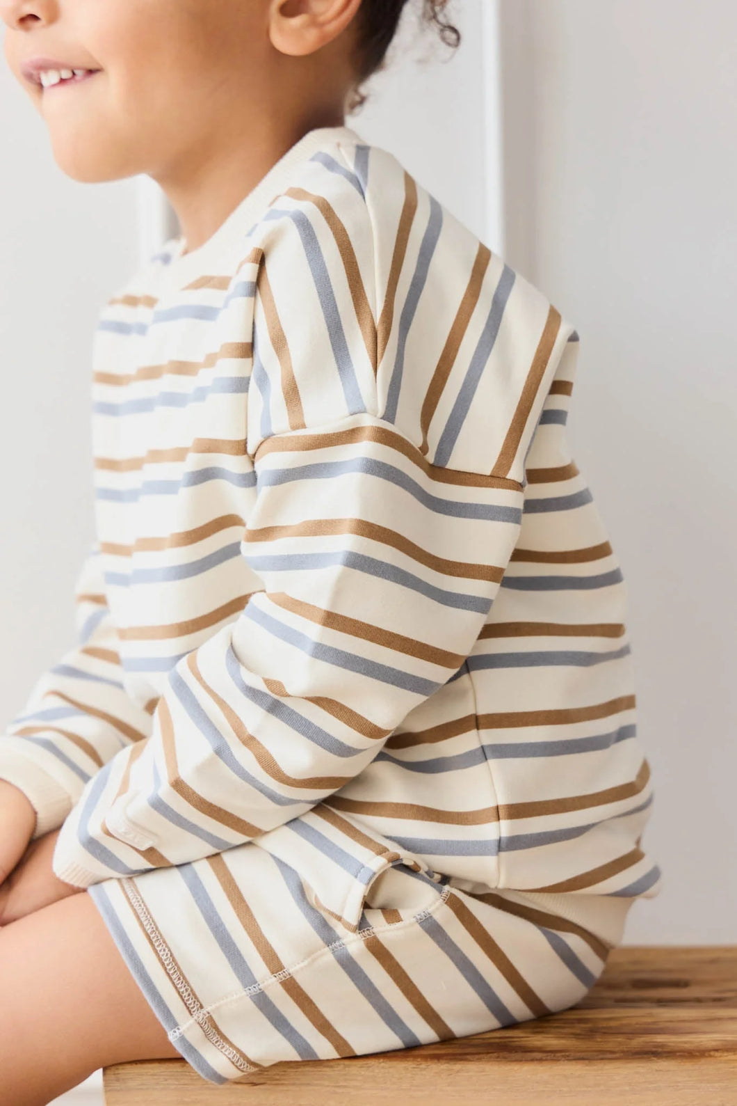 Damien Striped Hudson Sweatshirt