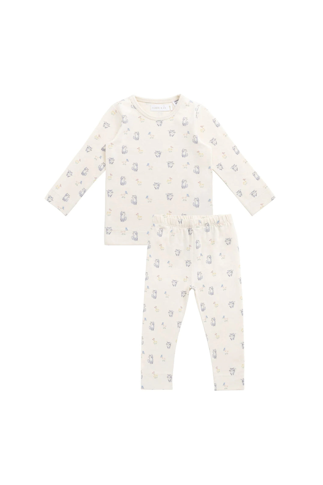 Long Sleeve Pajama Set - Charlies Butterflies