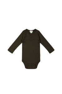 Organic Cotton Modal Long Sleeve Bodysuit