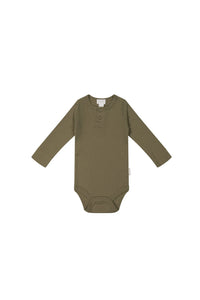 Organic Cotton Modal Long Sleeve Bodysuit