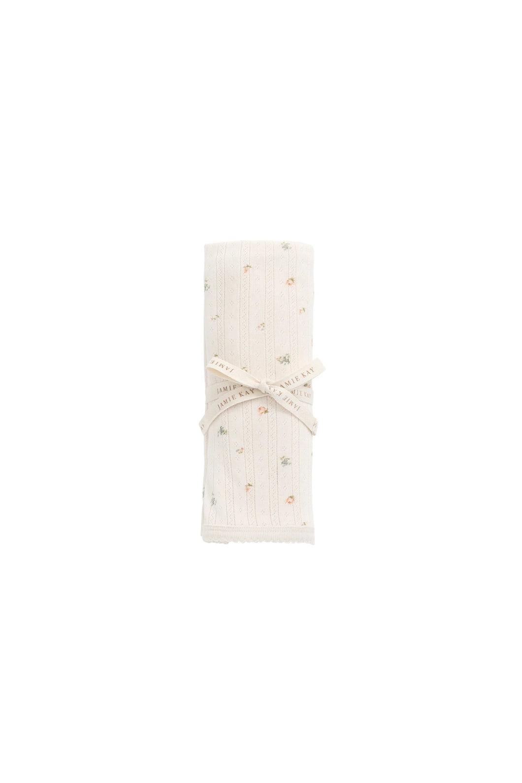 Pointelle Blanket - Sweet Magnolia