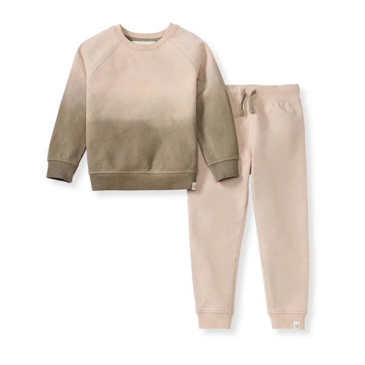 Dip Dye Sweatshirt Set
