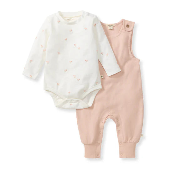 Ditsy Floret Jumpsuit Set
