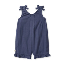 Load image into Gallery viewer, Blue Gauze Romper
