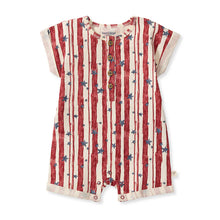 Load image into Gallery viewer, Stars &amp; Stripes Boys Romper
