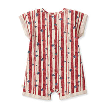 Load image into Gallery viewer, Stars &amp; Stripes Boys Romper
