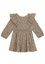 Load image into Gallery viewer, Berry &amp; Olive Wreath Rayon Dress
