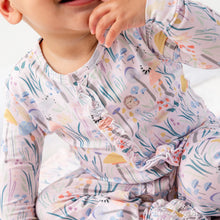 Load image into Gallery viewer, Shroom and Bloom Ruffle Footie
