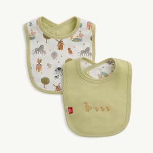 Funny Farm Magnetic Reversible Bib