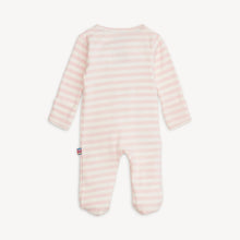 Load image into Gallery viewer, Thick Pink Stripe Footie

