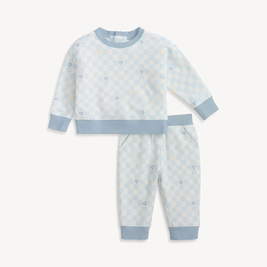 Checkerboard Fleece Set