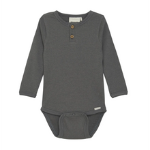 Load image into Gallery viewer, Boys Long Sleeve Ribbed Onesie

