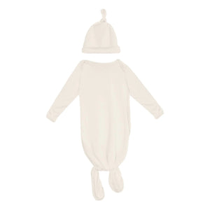 Knotted Gown & Hat Set