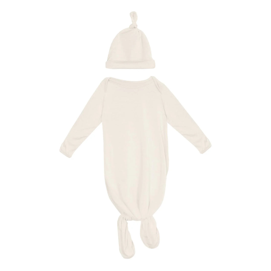 Knotted Gown & Hat Set